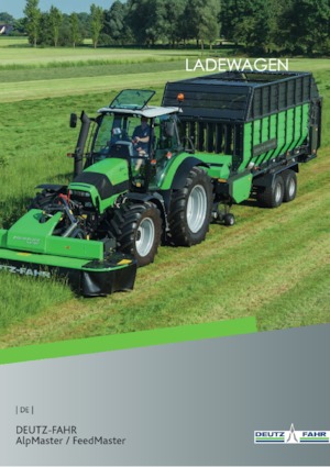 Remorques autochargeuses d'ensilage DEUTZ-FAHR FeedMaster 3900