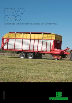 Remorques autochargeuses d'ensilage Pöttinger Primo 801 L