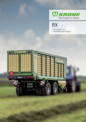 Remorques autochargeuses d'ensilage Krone RX 400 GL