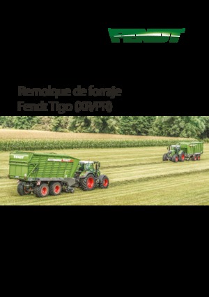 Remorques autochargeuses d'ensilage Fendt Tigo 75 XR