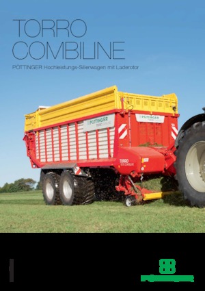 Remorques autochargeuses d'ensilage Pöttinger Torro 6010 L 