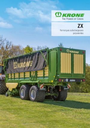 Remorques autochargeuses d'ensilage Krone ZX 560 GL