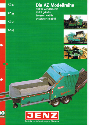 Broyeurs Jenz AZ 35 D
