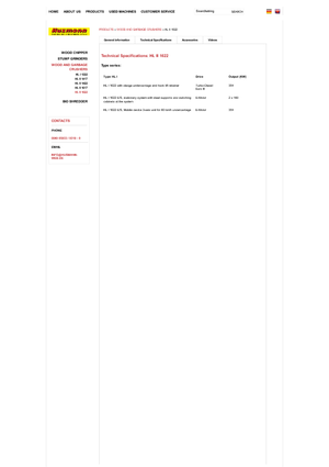Broyeurs Husmann HL II 1622 E/S