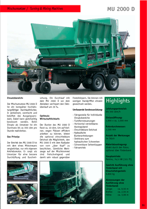 Broyeurs Jenz MU 1800 E