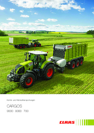 Remorques autochargeuses d'ensilage Claas Cargos 760 Trend