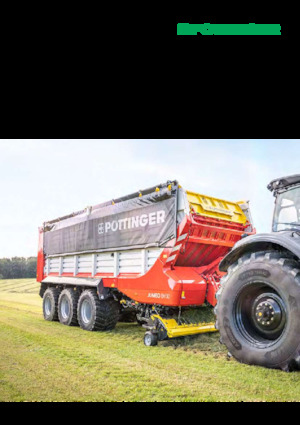 Remorques autochargeuses d'ensilage Pöttinger Jumbo 8400