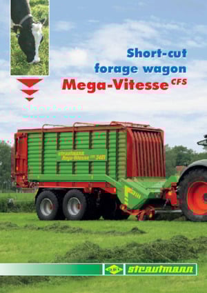 Remorques autochargeuses d'ensilage Strautmann Mega-Vitesse CFS 3401