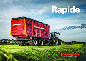 Remorques autochargeuses d'ensilage Schuitemaker Rapide 520