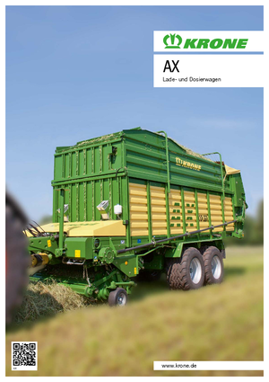 Remorques autochargeuses d'ensilage Krone AX 280 GL