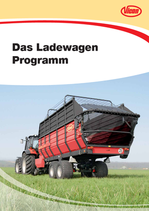 Remorques autochargeuses d'ensilage Vicon Feedex 360 T