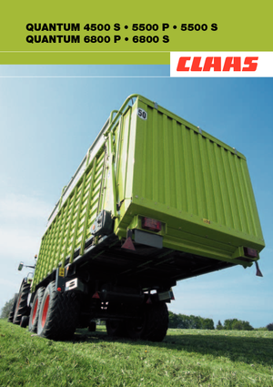 Remorques autochargeuses d'ensilage Claas Quantum 4500 S
