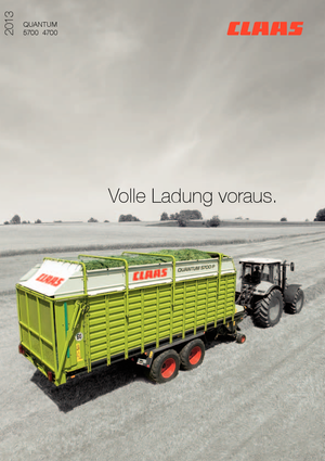 Remorques autochargeuses d'ensilage Claas Quantum 4700 P