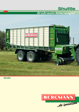 Remorques autochargeuses d'ensilage L. Bergmann Shuttle 940 S