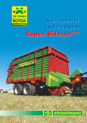 Remorques autochargeuses d'ensilage Strautmann Super Vitesse CFS 3101  DO