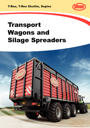 Remorques autochargeuses d'ensilage Vicon T-Rex 452