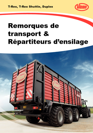Remorques autochargeuses d'ensilage Vicon T-Rex 452
