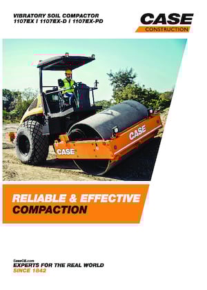 Rouleaux monocylindres Case 1107EX