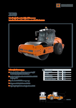 Rouleaux monocylindres Hamm 320