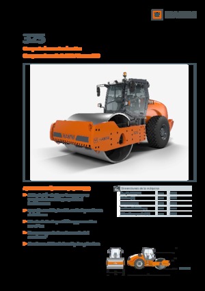 Rouleaux monocylindres Hamm 325