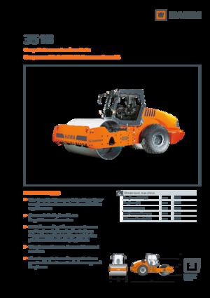 Rouleaux monocylindres Hamm 3518