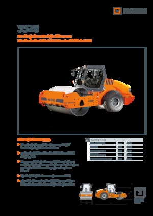 Rouleaux monocylindres Hamm 3520