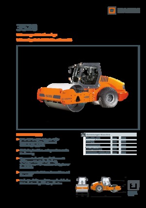 Rouleaux monocylindres Hamm 3520