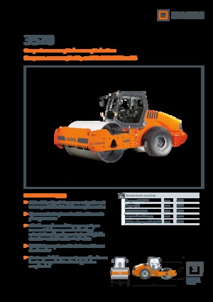 Rouleaux monocylindres Hamm 3520