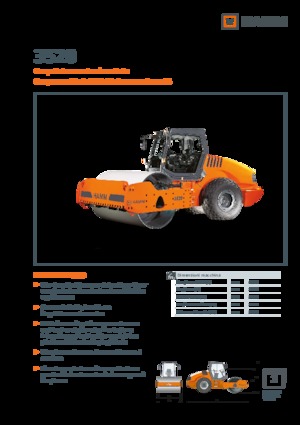 Rouleaux monocylindres Hamm 3520