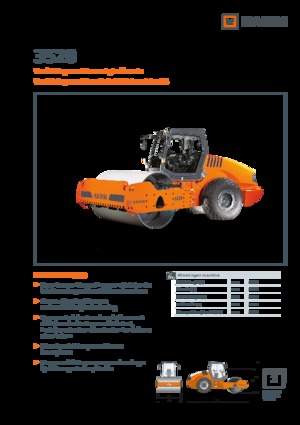 Rouleaux monocylindres Hamm 3520