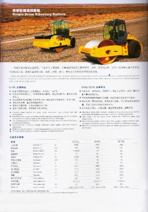 Rouleaux monocylindres Changlin 8108L