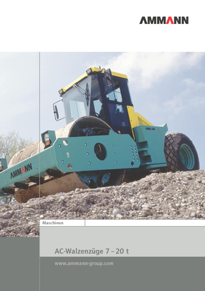 Rouleaux monocylindres Ammann AC 110-2