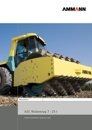 Rouleaux monocylindres Ammann ASC 150 HDPD