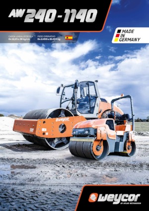 Rouleaux monocylindres weycor AW 1070