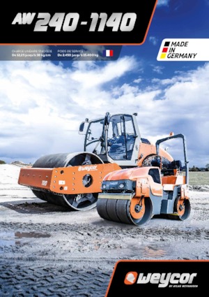 Rouleaux monocylindres weycor AW 1070