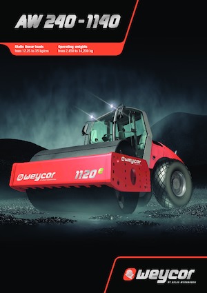 Rouleaux monocylindres Atlas-weycor AW 1140