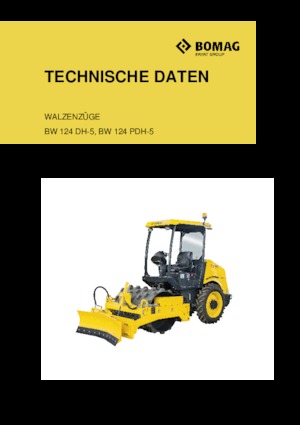 Rouleaux monocylindres Bomag BW 124 PDH-5