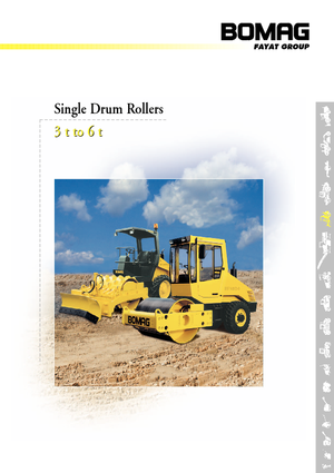 Rouleaux monocylindres Bomag BW 145 D-3