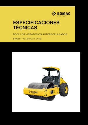 Rouleaux monocylindres Bomag BW 211-40