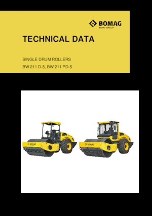 Rouleaux monocylindres Bomag BW 211 PD-5