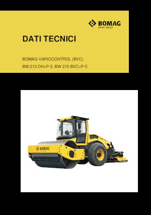 Rouleaux monocylindres Bomag BW 213 BVC+P-5