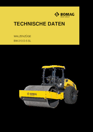 Rouleaux monocylindres Bomag BW 213 D-5 SL