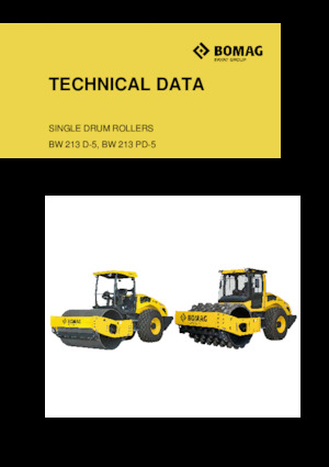 Rouleaux monocylindres Bomag BW 213 PD-5