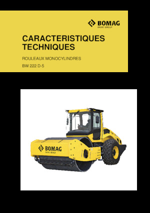 Rouleaux monocylindres Bomag BW 222 D-5