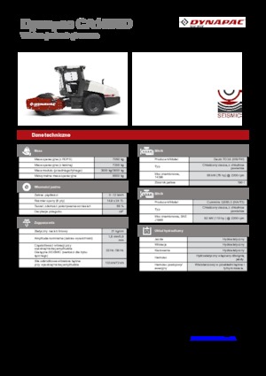 Rouleaux monocylindres Dynapac CA 1500 D