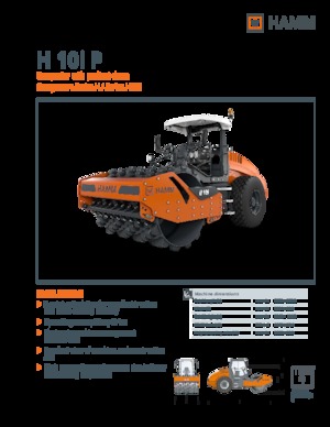 Rouleaux monocylindres Hamm H 10i P