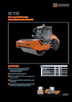 Rouleaux monocylindres Hamm H 11i