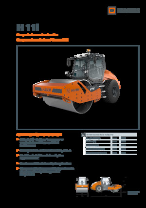 Rouleaux monocylindres Hamm H 11i