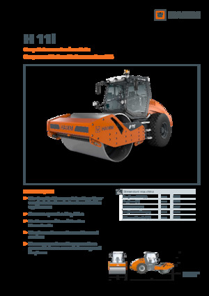 Rouleaux monocylindres Hamm H 11i