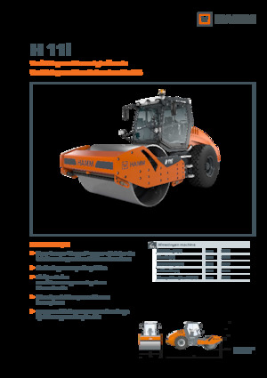 Rouleaux monocylindres Hamm H 11i